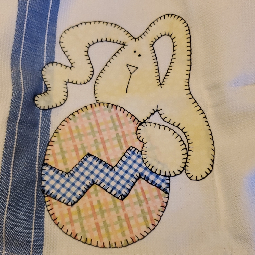 Easter Bunny Kitchen Towel - Picture 2 of 2